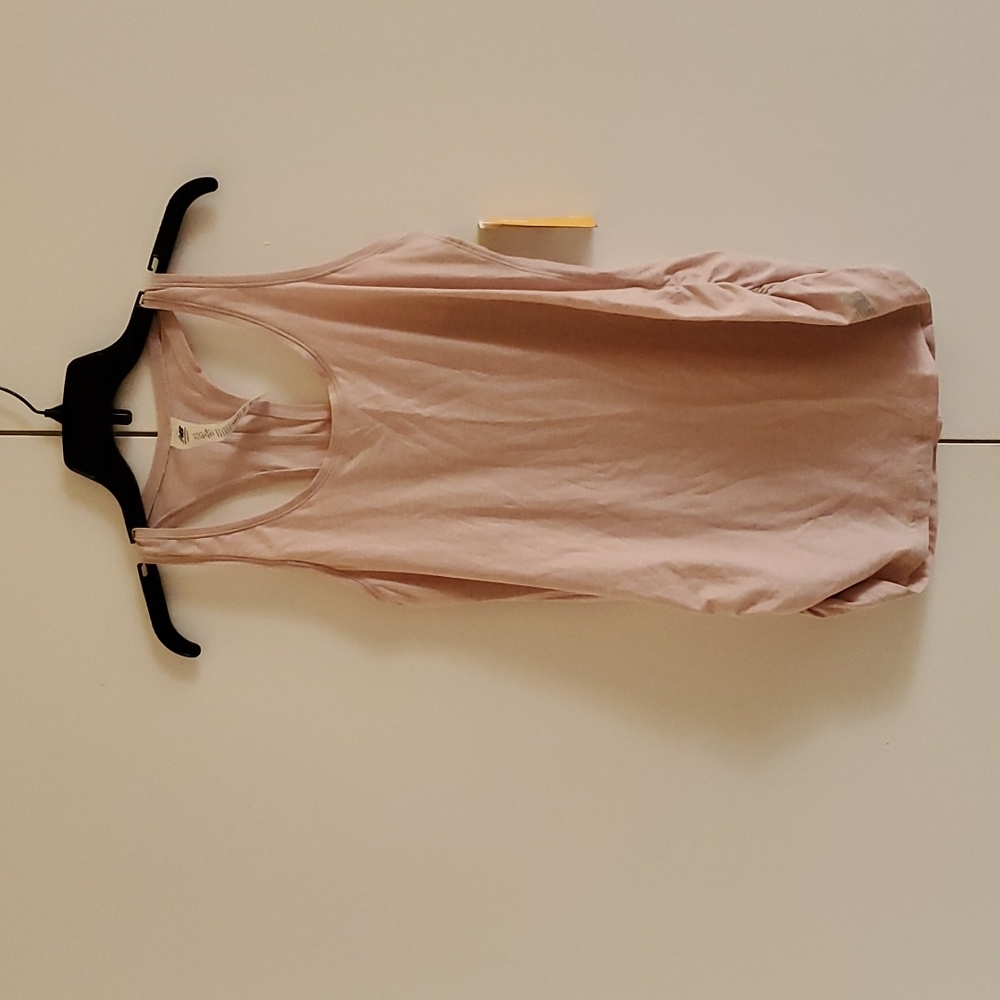 Moisture release racer tank top